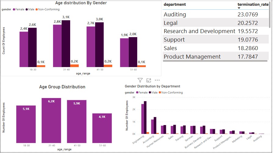 Detailed HR Employee Report